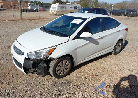 2016 Hyundai Accent Se from USA, damaged, VIN KMHCT4AE6GU017339